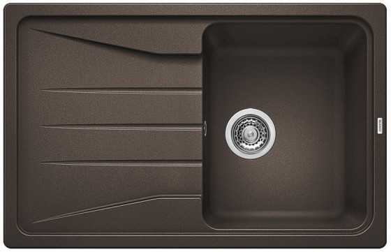 BLANCO 519679 Évier Sona 5 S sans excentrique Silgranit PuraDur café BLANCO 519679 Évier Sona 5 S sans excentrique Silgranit PuraDur café