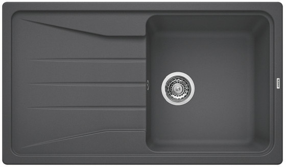 BLANCO 519672 Évier Sona 5 S sans excentrique Silgranit PuraDur gris roche BLANCO 519672 Évier Sona 5 S sans excentrique Silgranit PuraDur gris roche