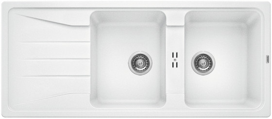 BLANCO 519701 Évier Sona 8 S sans excentrique Silgranit PuraDur blanc BLANCO 519701 Évier Sona 8 S sans excentrique Silgranit PuraDur blanc