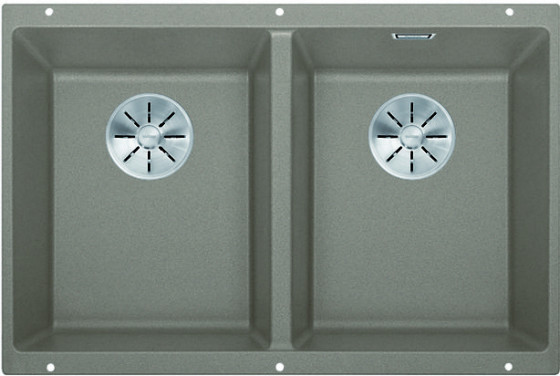 BLANCO 523581 évier Subline 350/350-U InFino man Silgranit PuraDur tartufo
