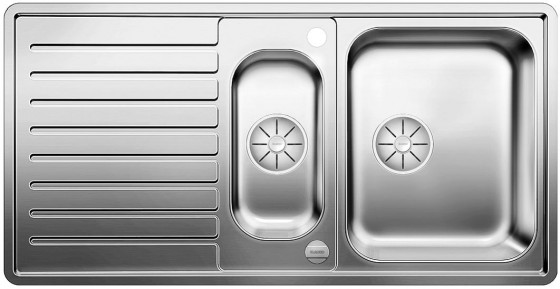 BLANCO 523665 évier Classic Pro 6S-IF InFino avec excentr.inox satinée brillante