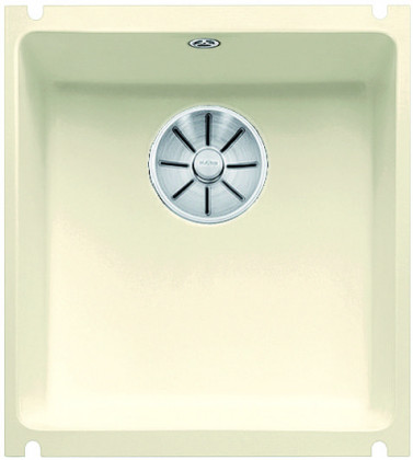 BLANCO 523727 évier Subline 375-U InFino manuél PuraPlus magnolia brillant