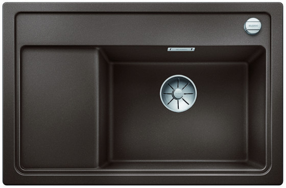 BLANCO 523784 évier Zenar XL 6S Compact InFino avec excentrique Silgranit café
