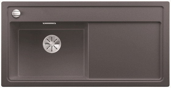 BLANCO 523996 Évier Zenar XL 6S InFino c/excent Silgranit PuraDur gris roc