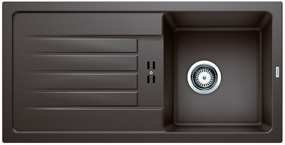 BLANCO 524232 évier Favum 45 S Silgranit café sans excentrique