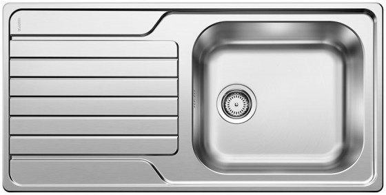 BLANCO 524254 Évier Dinas XL 6 S sans excentrique inox brossé