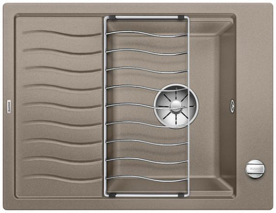 BLANCO 524821 Évier Elon 45 S Silgranit PuraDur tartufo
