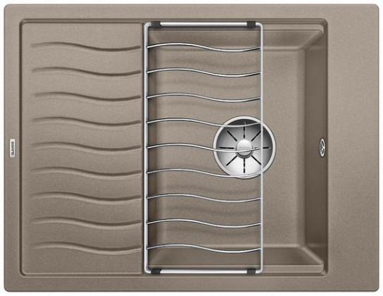 BLANCO 524831 Évier Elon 45 S Silgranit PuraDur tartufo