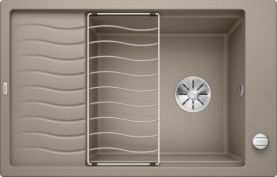 BLANCO 524841 Évier Elon XL 6 S Silgranit PuraDur tartufo