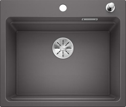 BLANCO 524530 Évier Etagon 6 avec excentrique Silgranit PuraDur gris roche