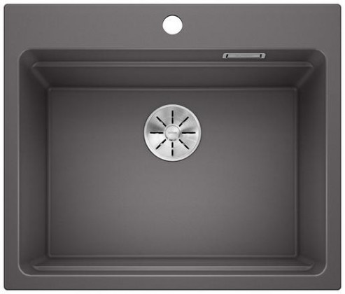 BLANCO 524540 Évier Etagon 6 sans excentrique Silgranit PuraDur gris roc