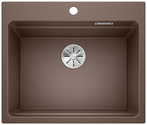 BLANCO 524548 Évier Etagon 6 sans excentrique Silgranit PuraDur café