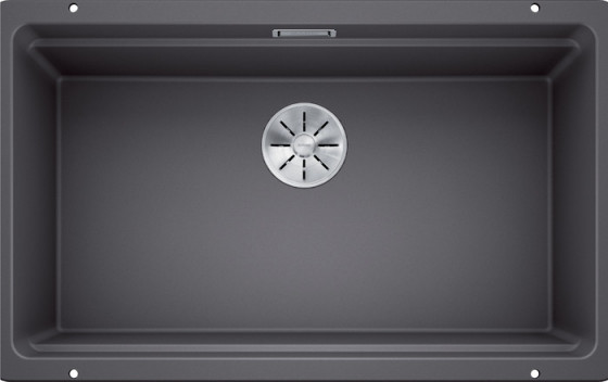 BLANCO 525168 Évier Etagon 700-U InFino sans excentrique Silgranit gris roche