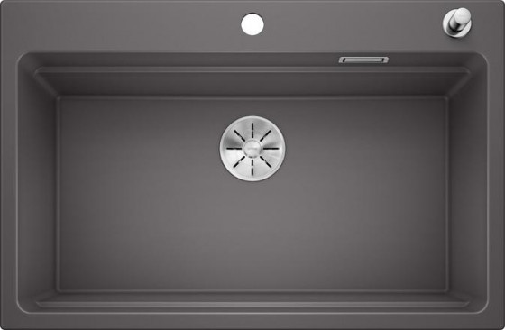BLANCO 525178 Évier Etagon 8 Silgranit PuraDur gris roche