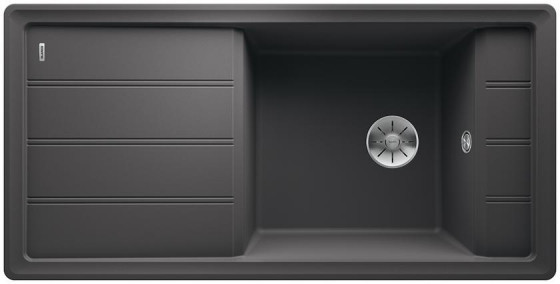 BLANCO 524804 évier FaronXL 6 S Silgranit PuraDur gris roche BLANCO 524804 évier FaronXL 6 S Silgranit PuraDur gris roche