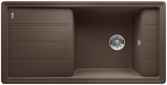 BLANCO 524812 Évier FaronXL 6 S Silgranit PuraDur café BLANCO 524812 Évier FaronXL 6 S Silgranit PuraDur café