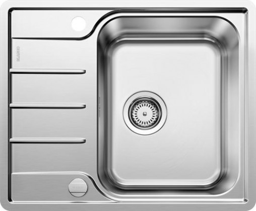 BLANCO 525114 Évier Lemis 45 S-IF Mini avec excentrique inox brossé
