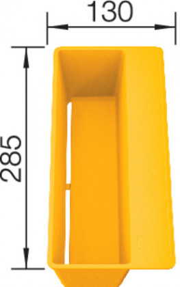 BLANCO 236721 Accessoires boîte Sity Box Lemon plastique
