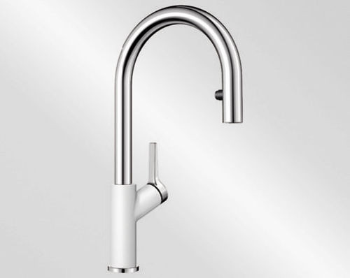 BLANCO 521368 Robinet Carena-S Vario Silgranit-look blanc/chrome BLANCO 521368 Robinet Carena-S Vario Silgranit-look blanc/chrome