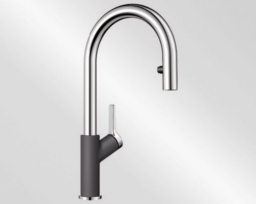 BLANCO 521359 Robinet Carena-S Vario Silgranit-look gris roche/chrome BLANCO 521359 Robinet Carena-S Vario Silgranit-look gris roche/chrome