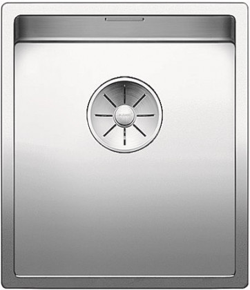 BLANCO 521571 évier Claron 340-U InFino sans tringle inox satin brillant