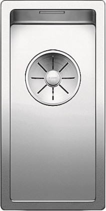 BLANCO 521565 évier Claron 180-U InFino sans tige inox satinée brillante