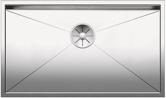 BLANCO 521593 évier Zerox 700-U InFino sans tirette inox satinée brillante