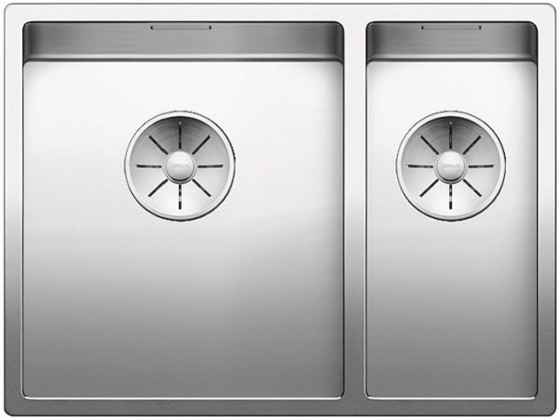 BLANCO 521607 évier Claron 340/180-IF InFino sans tige inox soie brillante