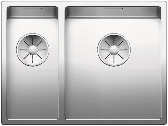 BLANCO 521610 évier Claron 340/180-U InFino sans tirant inox soie brillante