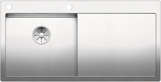 BLANCO 521626 évier Claron 5 S-IF InFino c/tige inox soyeux brillant