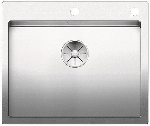 BLANCO 521639 évier Claron 550-IF/A InFino inox soie brillante avec tirant