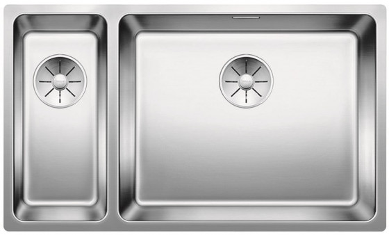 BLANCO 522989 Évier Andano 500/180-U InFino inox soie brillant sans tirette