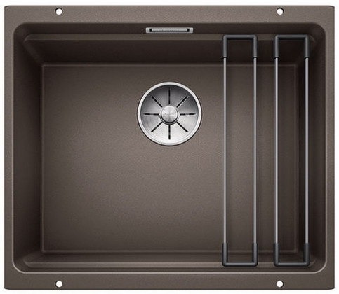BLANCO 522236 Évier Etagon 500-U InFino sans excentrique Silgranit café BLANCO 522236 Évier Etagon 500-U InFino sans excentrique Silgranit café