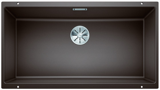 BLANCO 523150 évier Subline 800-U InFino manuál Silgranit PuraDur moka BLANCO 523150 évier Subline 800-U InFino manuál Silgranit PuraDur moka