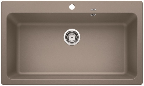 BLANCO 521819 Évier Naya XL 9 sans excentrique Silgranit PuraDur tartufo