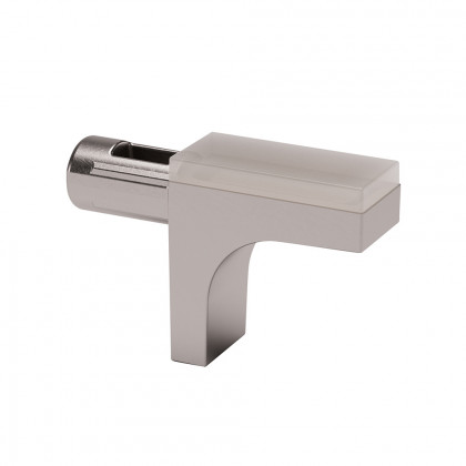 IF Support de tablette pour verre K-Line 5mm nickel IF Support de tablette pour verre K-Line 5mm nickel