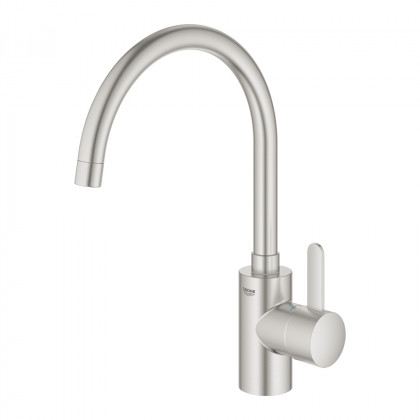 GROHE Robinet cuisine Eurosmart Cosmopolitan supersteel 32843DC2