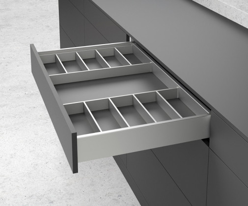 HETTICH 9288441 OrgaTray 630 séparateur 271/470 argent