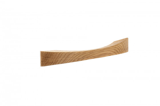 TULIP Handle Berga 128 oak lacquered+screws TULIP Handle Berga 128 oak lacquered+screws