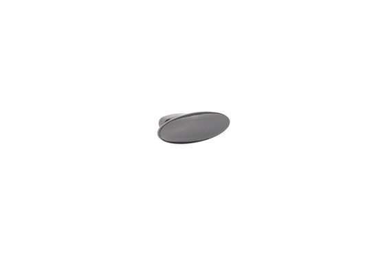 TULIP Bouton Graffito nickel foncé brillant