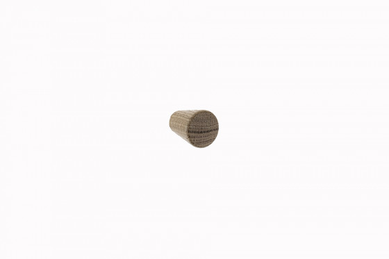 TULIP Bouton Taper chene brut + vis