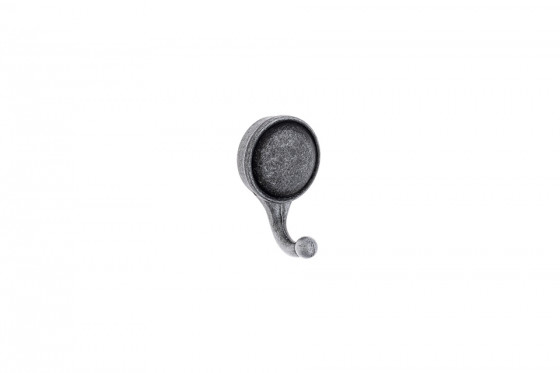 TULIP porte-manteau Murero noir ancien + vis