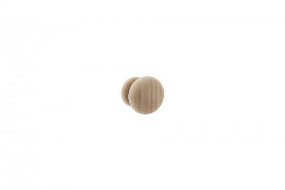 TULIP Bouton Adam hetre brut + vis TULIP Bouton Adam hetre brut + vis