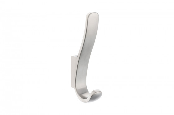 TULIP porte-manteau Iwo nickel mat + vis