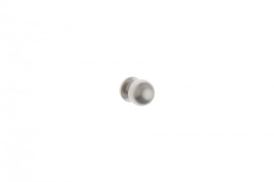 TULIP bouton Tomic grand nickel mat + vis