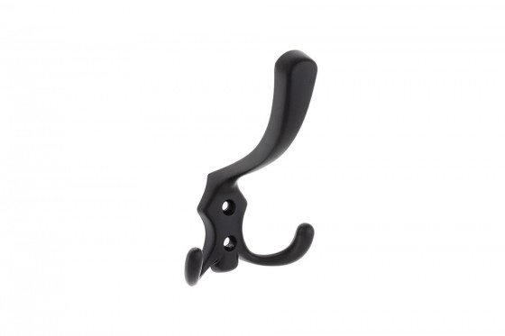 TULIP porte-manteau Lugo XL noir mat + vis
