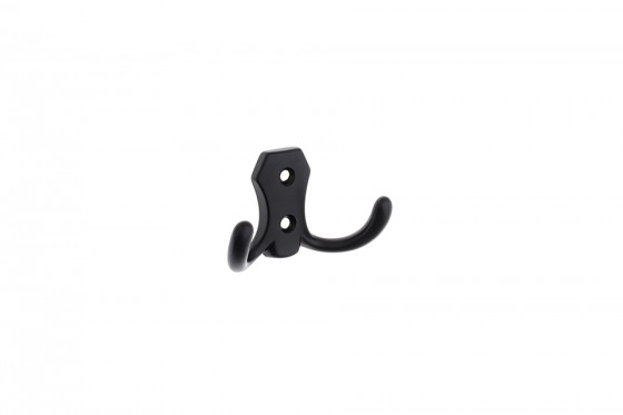 TULIP porte-manteau Lugo noir mat + vis