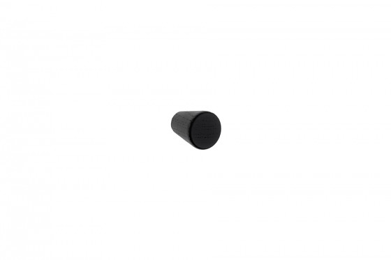TULIP Knop Taper noir + vis