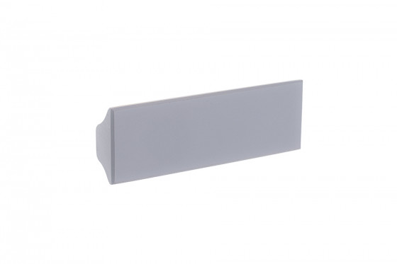 TULIP Poignée Oblong chene gris teinté + vis