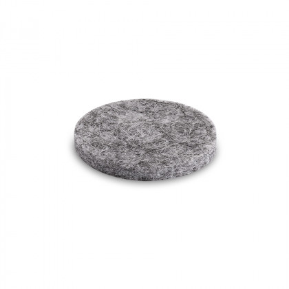STRONG glissiere a coller feutre diametre 25mm gris STRONG glissiere a coller feutre diametre 25mm gris